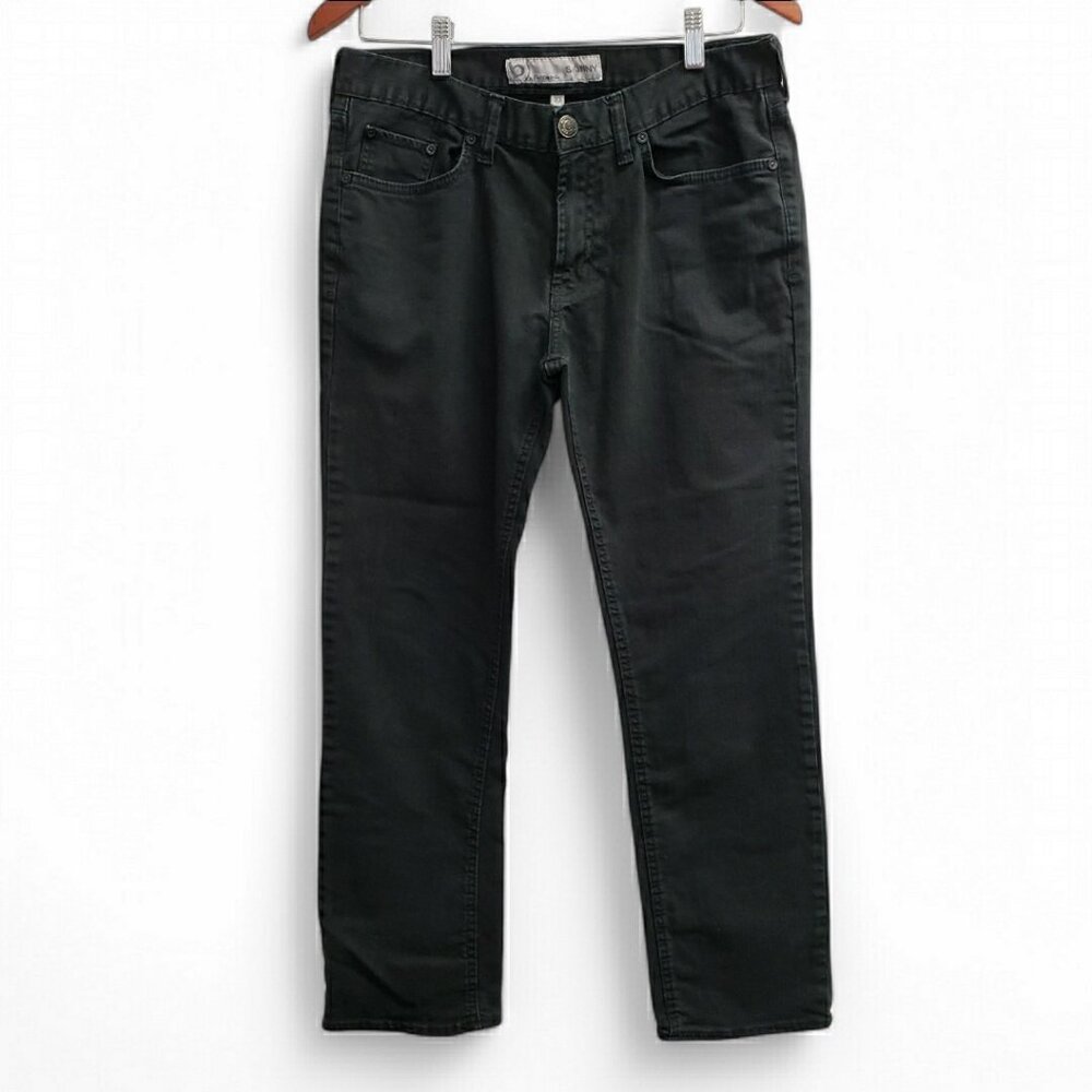 Bullhead Mens Black Skinny Jeans 33x30